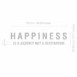 3D hatású Happiness is a Journey- falimatrica