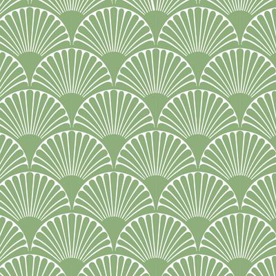 Art deco-bows- green- csempematrica -átlátszó