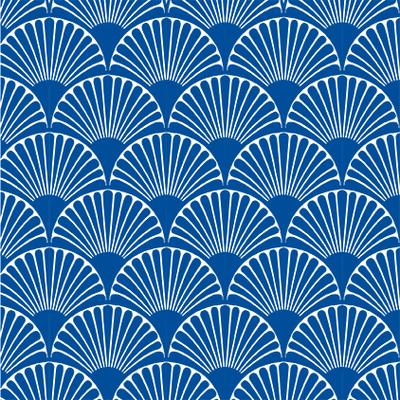 Art deco-bows- blue- csempematrica - színes