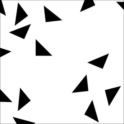Háromszög konfetti csempematrica