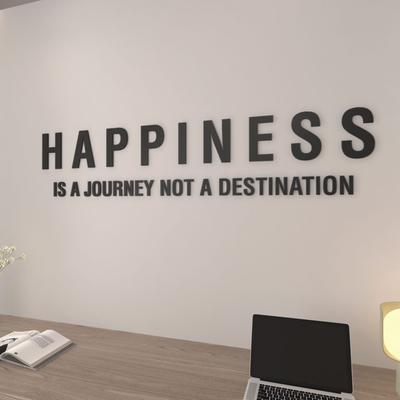 3D hatású Happiness is a Journey- falimatrica