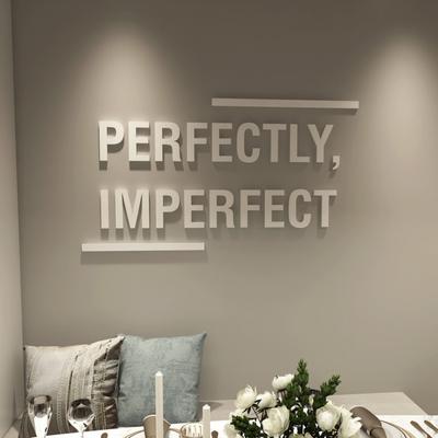 3D hatású Perfectly imperfect- falimatrica